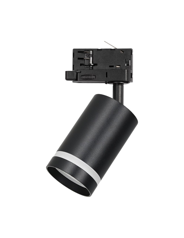 Milagro Oprawa Pipe Ring Track Czarny 1xGU10 - 3-obwodowy ML2308