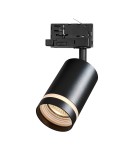 Milagro Oprawa Pipe Ring Track Czarny 1xGU10 - 3-obwodowy ML2308