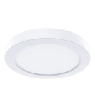 Milagro Plafon Evora Biały Round 6W 3CCT ML1786