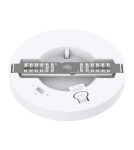 Milagro Plafon Evora Biały Round 6W 3CCT ML1786