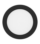 Milagro Plafon Evora Czarny Round 6W 3CCT ML1789