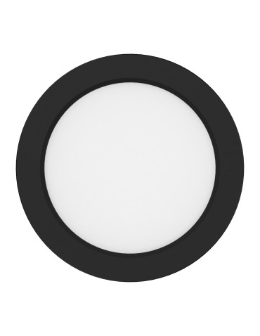 Milagro Plafon Evora Czarny Round 6W 3CCT ML1789 - product 2