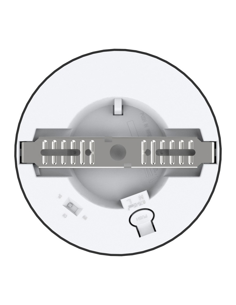 Milagro Plafon Evora Czarny Round 6W 3CCT ML1789