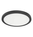 Milagro Plafon Evora Czarny Round 18W 3CCT ML1790