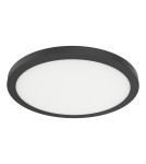 Milagro Plafon Evora Czarny Round 24W 3CCT ML1791