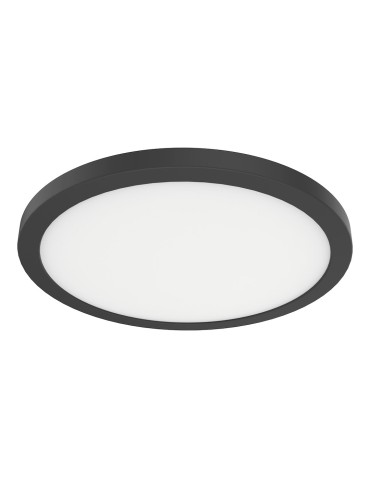 Milagro Plafon Evora Czarny Round 24W 3CCT ML1791