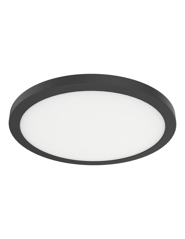 Milagro Plafon Evora Czarny Round 24W 3CCT ML1791