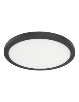 Milagro Plafon Evora Czarny Round 24W 3CCT ML1791