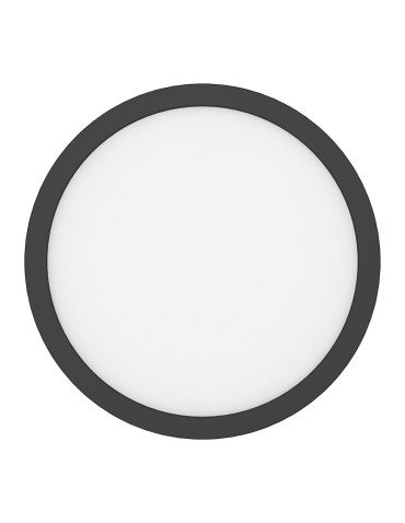 Milagro Plafon Evora Czarny Round 24W 3CCT ML1791 - product 2