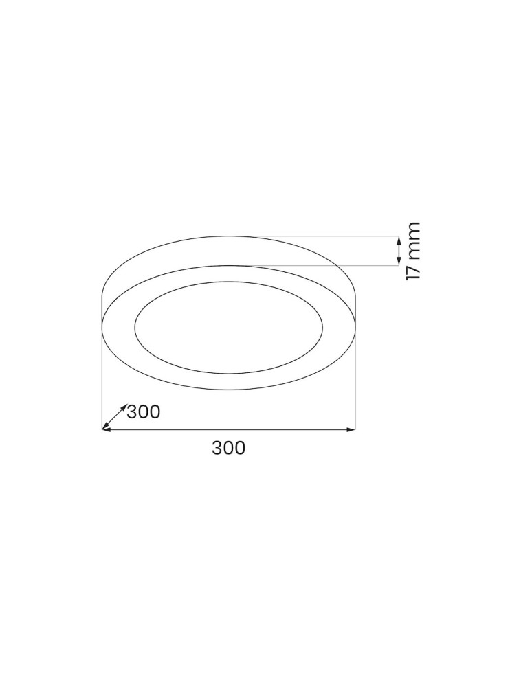 Milagro Plafon Evora Czarny Round 24W 3CCT ML1791
