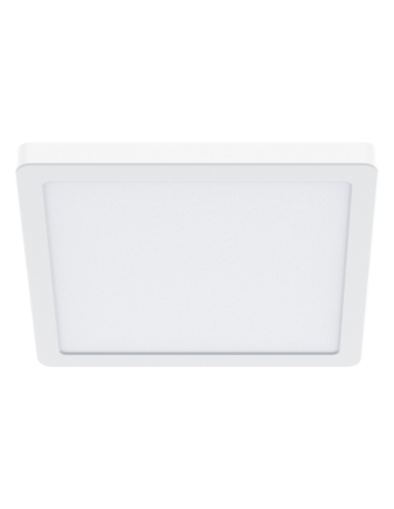 Milagro Plafon Evora Biały Square 12W 3CCT ML1792