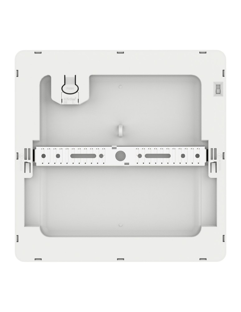 Milagro Plafon Evora Biały Square 18W 3CCT ML1793
