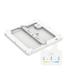 Milagro Plafon Evora Biały Square 18W 3CCT ML1793