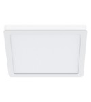 Milagro Plafon Evora Biały Square 24W 3CCT ML1794