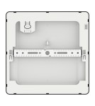 Milagro Plafon Evora Czarny Square 24W 3CCT ML1797