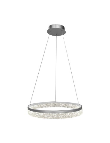 Milagro Lampa wisząca GALA SILVER 25W LED ML2242
