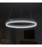 Milagro Lampa wisząca GALA SILVER 25W LED ML2242