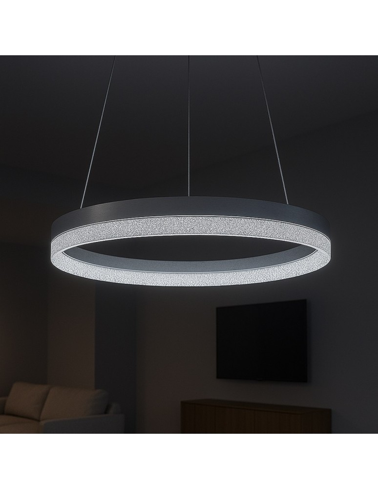 Milagro Lampa wisząca GALA SILVER 25W LED ML2242