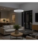 Milagro Lampa wisząca GALA SILVER 25W LED ML2242