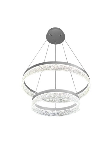 Milagro Lampa wisząca GALA SILVER 54W LED ML2243