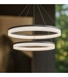 Milagro Lampa wisząca GALA SILVER 54W LED ML2243