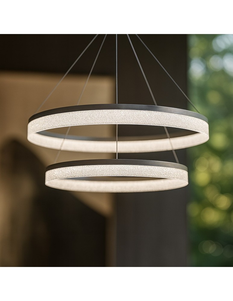 Milagro Lampa wisząca GALA SILVER 54W LED ML2243