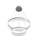 Milagro Lampa wisząca GALA SILVER 54W LED ML2243