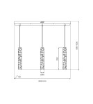 Milagro Lampa wisząca LAGOS 24W LED ML2246