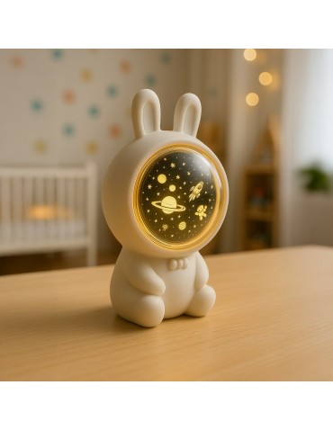 Milagro Lampka dziecięca projektor KOSMONAUTA ML2262 - produkt 2