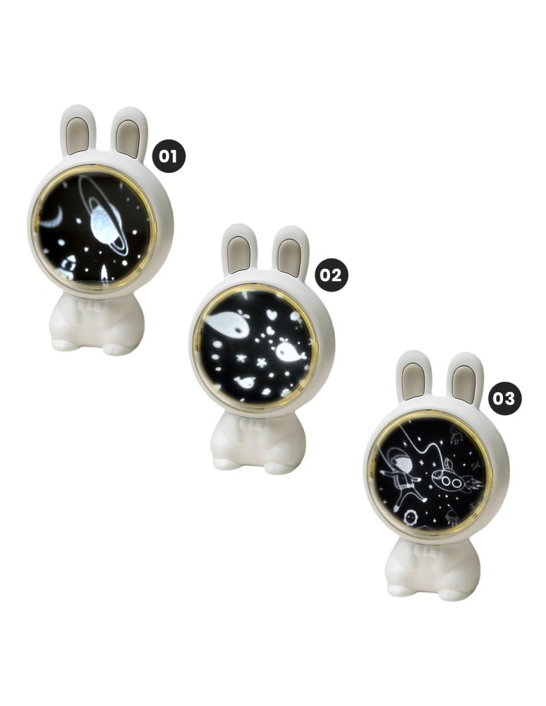 Milagro Lampka dziecięca projektor KOSMONAUTA ML2262