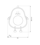 Milagro Lampka dziecięca AWOKADO ML2263