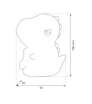 Milagro Lampka dziecięca DINO ML2265