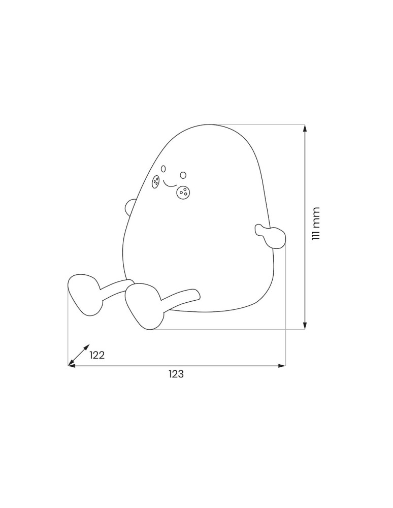 Milagro Lampka dziecięca MANGO ML2301