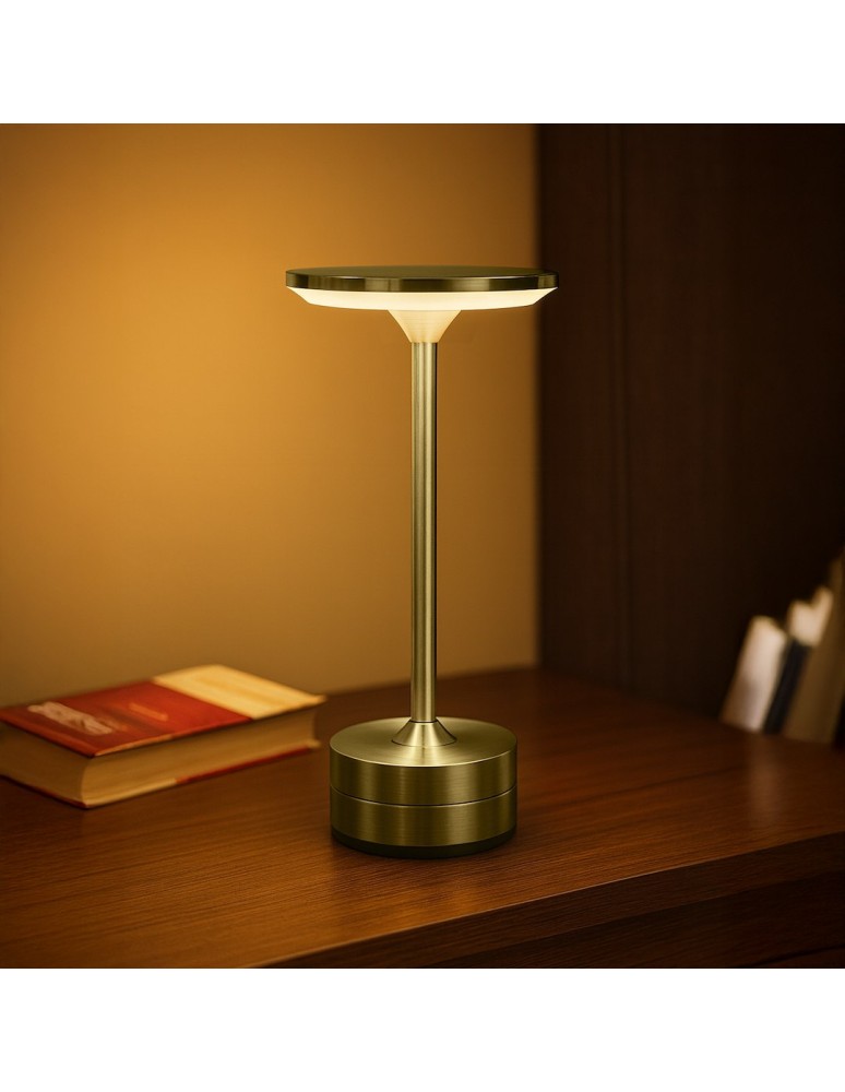 Milagro Lampka nocna TAVOLO Gold ML2268