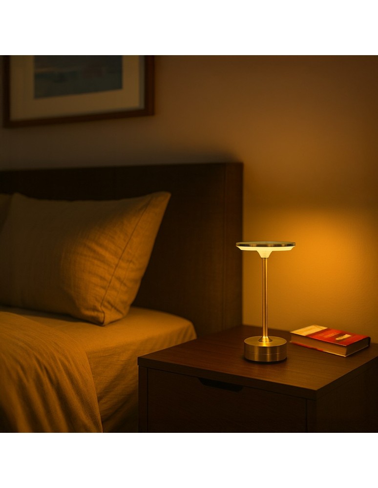 Milagro Lampka nocna TAVOLO Gold ML2268