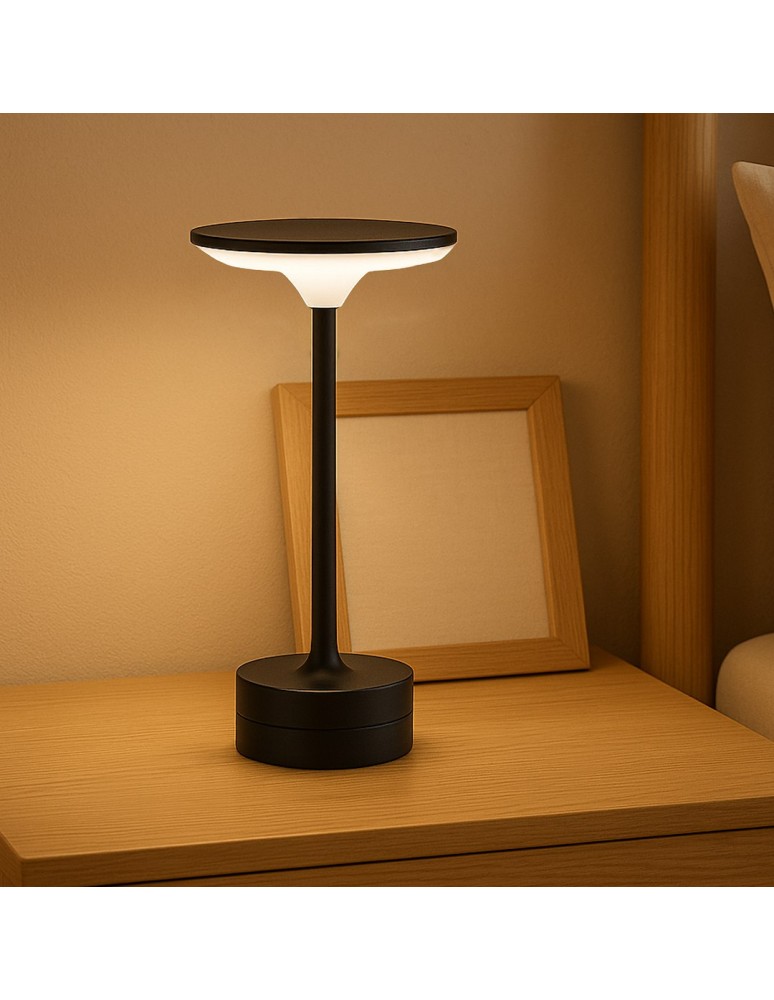 Milagro Lampka nocna TAVOLO Black ML2269