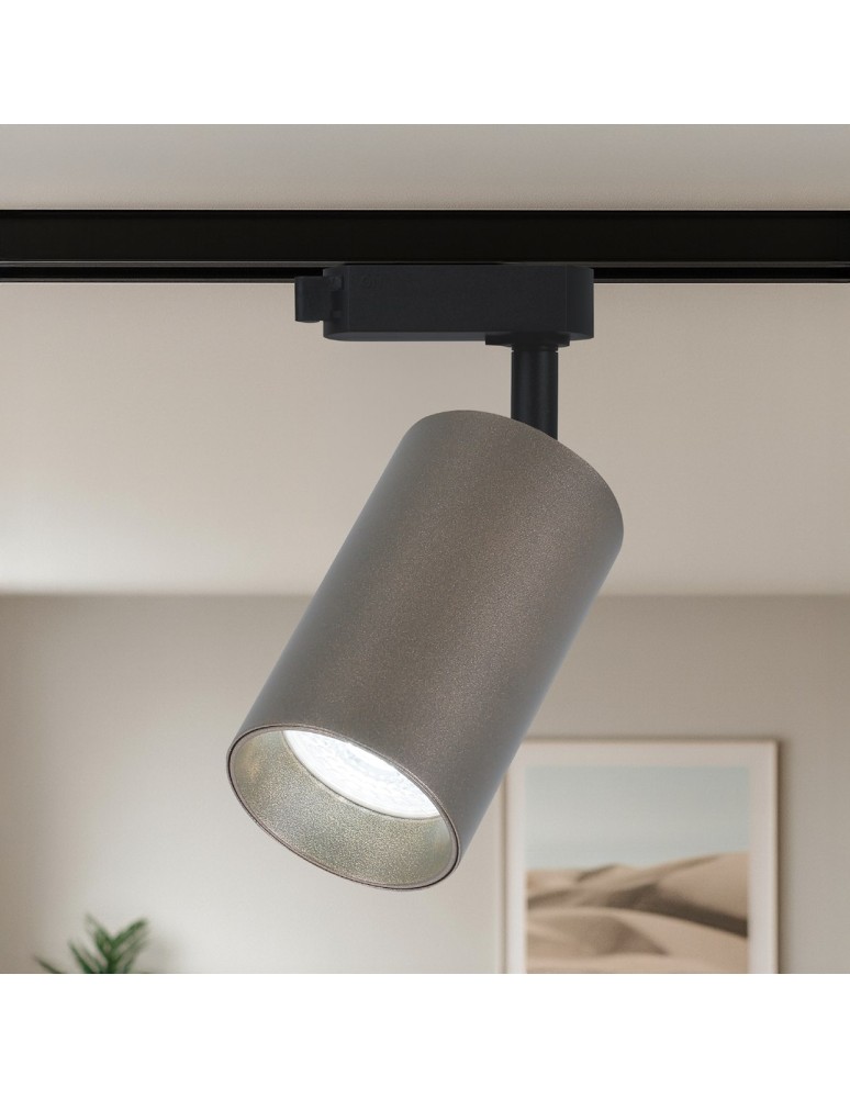 Milagro Oprawa Pipe Track Czekoladowy 1xGU10 ML2335