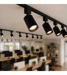 Milagro Oprawa Tiger Track Czarny 1xGU10 ML2336