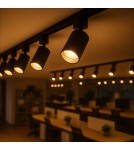 Milagro Oprawa Tiger Track Czarny 1xGU10 ML2336