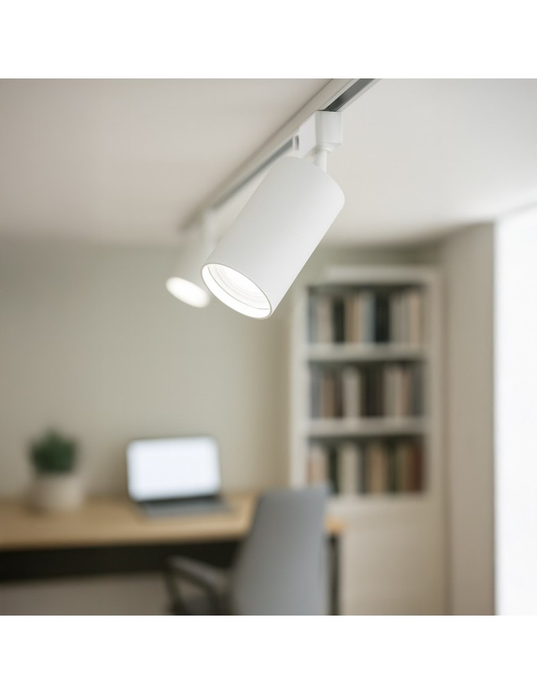 Milagro Oprawa Tiger Track Biały 1xGU10 ML2337