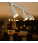 Milagro Oprawa Tiger Track Biały 1xGU10 ML2337