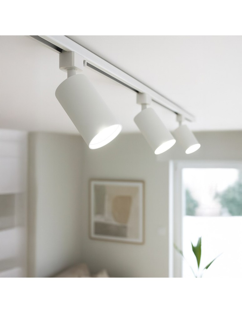 Milagro Oprawa Tiger Track Biały 1xGU10 ML2337