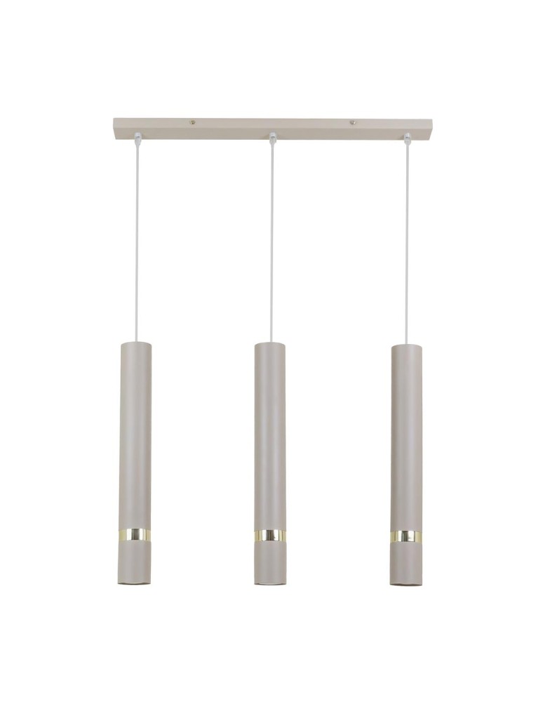 Milagro Lampa wisząca JOKER CASHMERE/GOLD 3xGU10 MLP2332