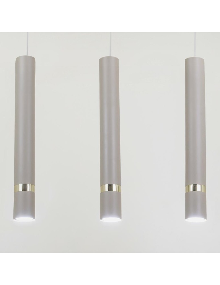 Milagro Lampa wisząca JOKER CASHMERE/GOLD 3xGU10 MLP2332