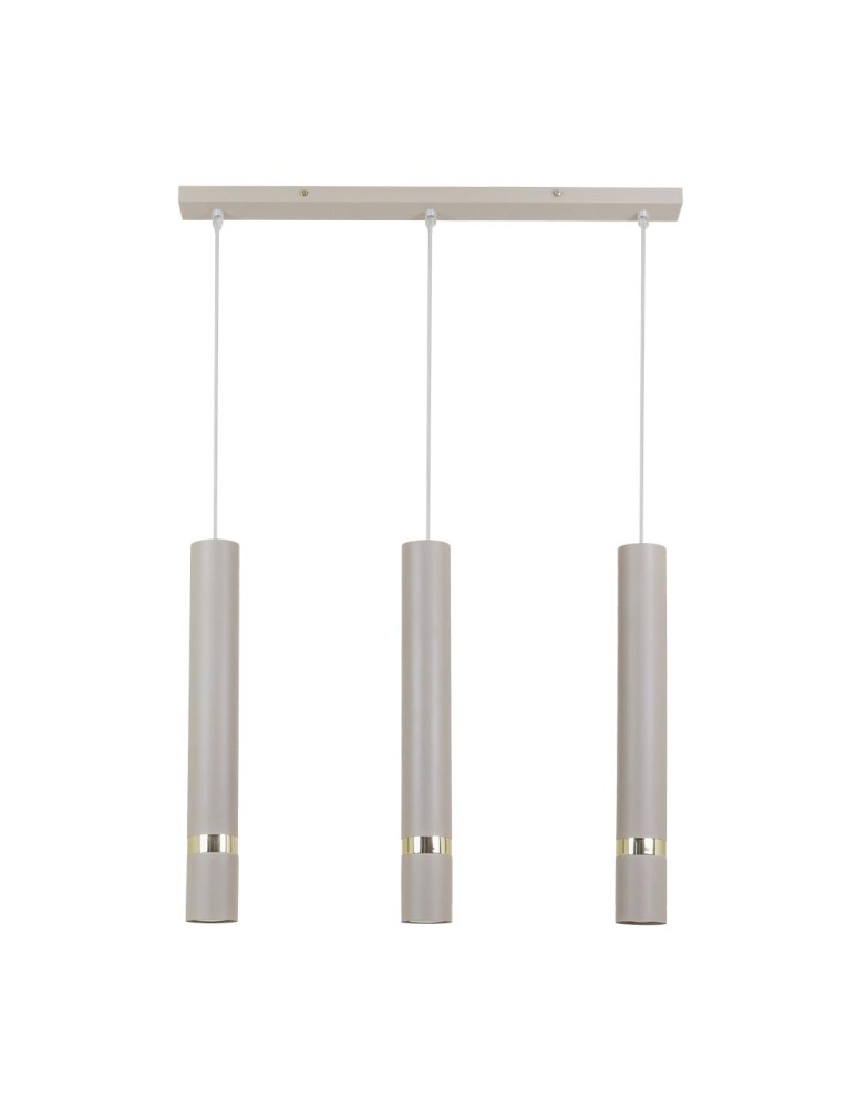 Milagro Lampa wisząca JOKER CASHMERE/GOLD 3xGU10 MLP2332