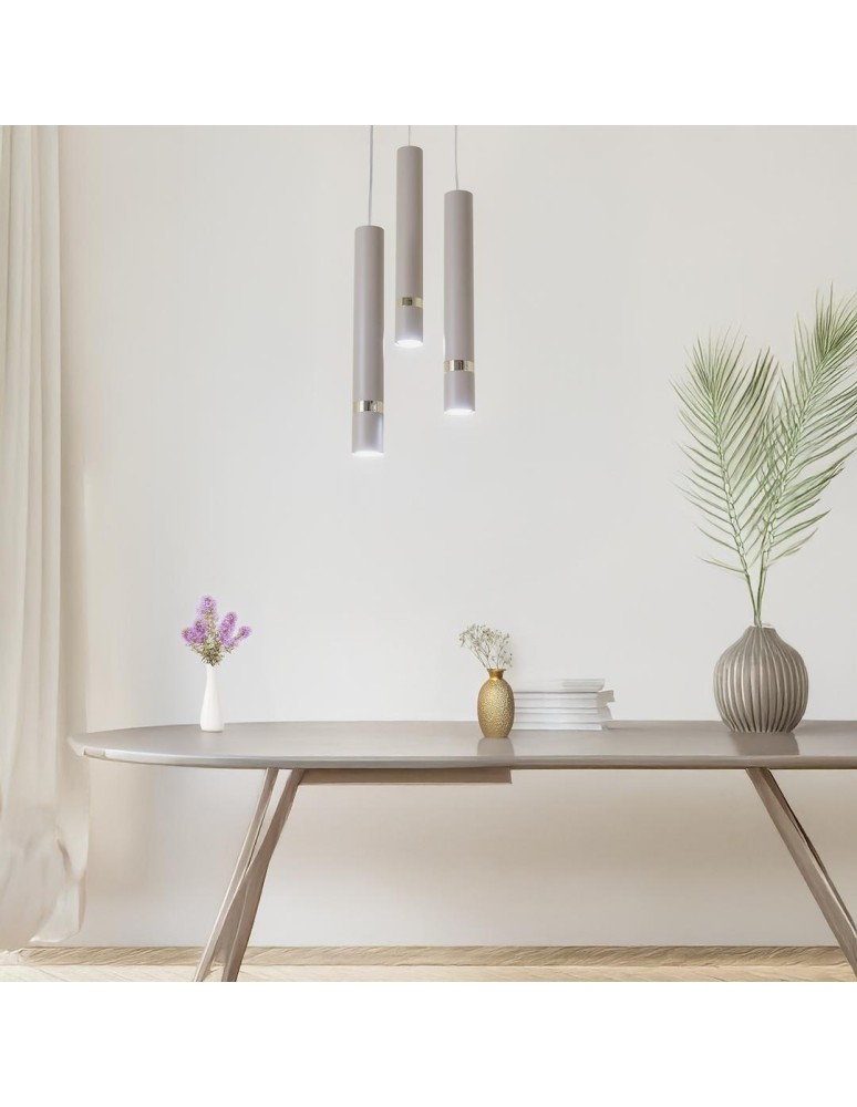 Milagro Lampa wisząca JOKER CASHMERE/GOLD 3xGU10 (koło) MLP2333