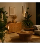 Milagro Lampa wisząca JOKER CASHMERE/GOLD 3xGU10 (koło) MLP2333