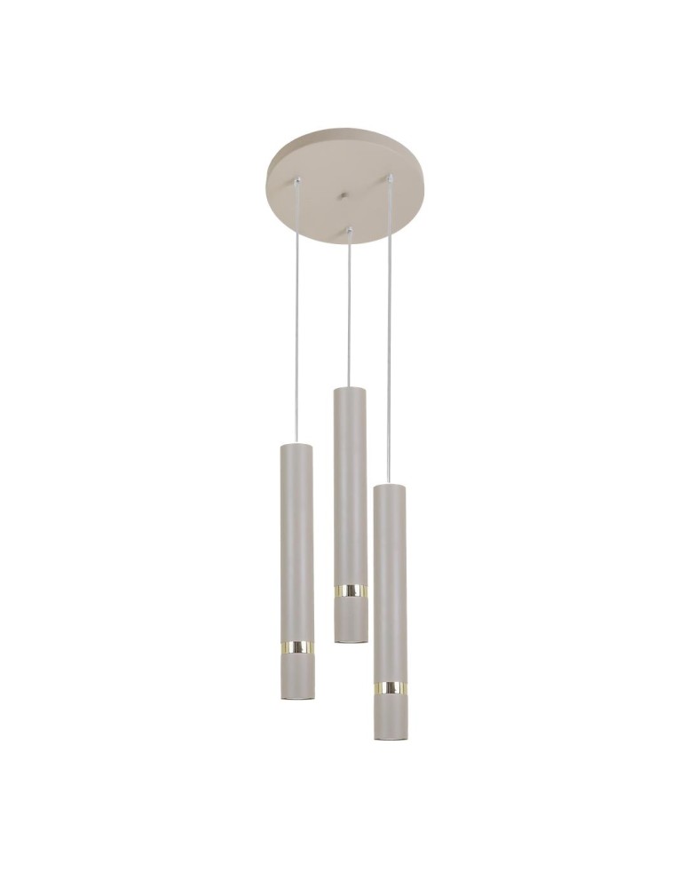 Milagro Lampa wisząca JOKER CASHMERE/GOLD 3xGU10 (koło) MLP2333