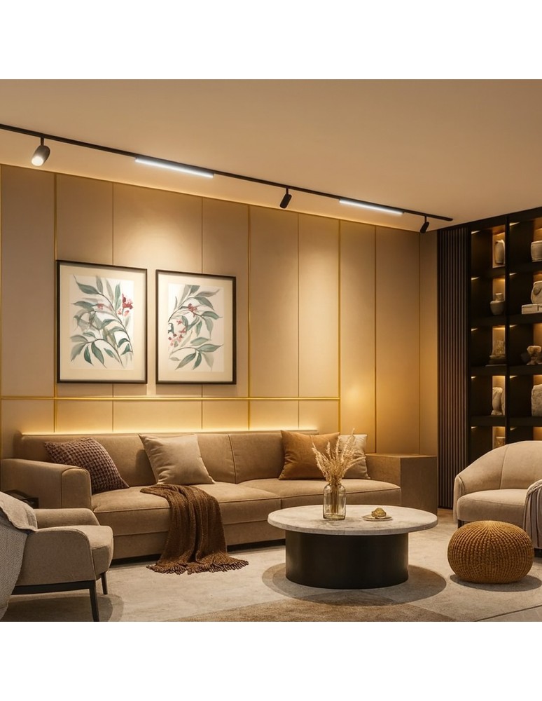 Milagro Magnetic track 5mm 10W 4000K ML2149 Milagro Magnetic track 5mm 10W 4000K ML2149