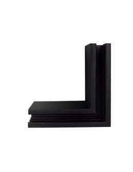 Milagro Narożnik natynk L bok magnetic track 5mm ML2165 - product 2